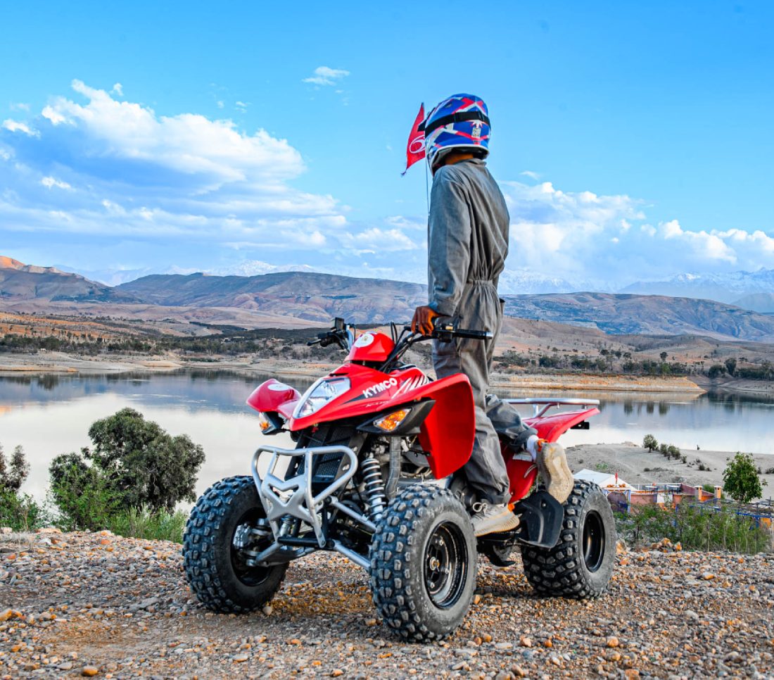 Activity cover Aventure de Demi Journee en Quad au Lac Atlas