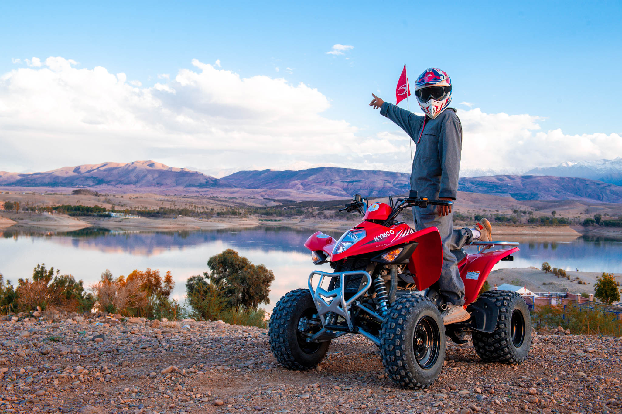 Balade en Quad dune Heure au Lac Atlas 4