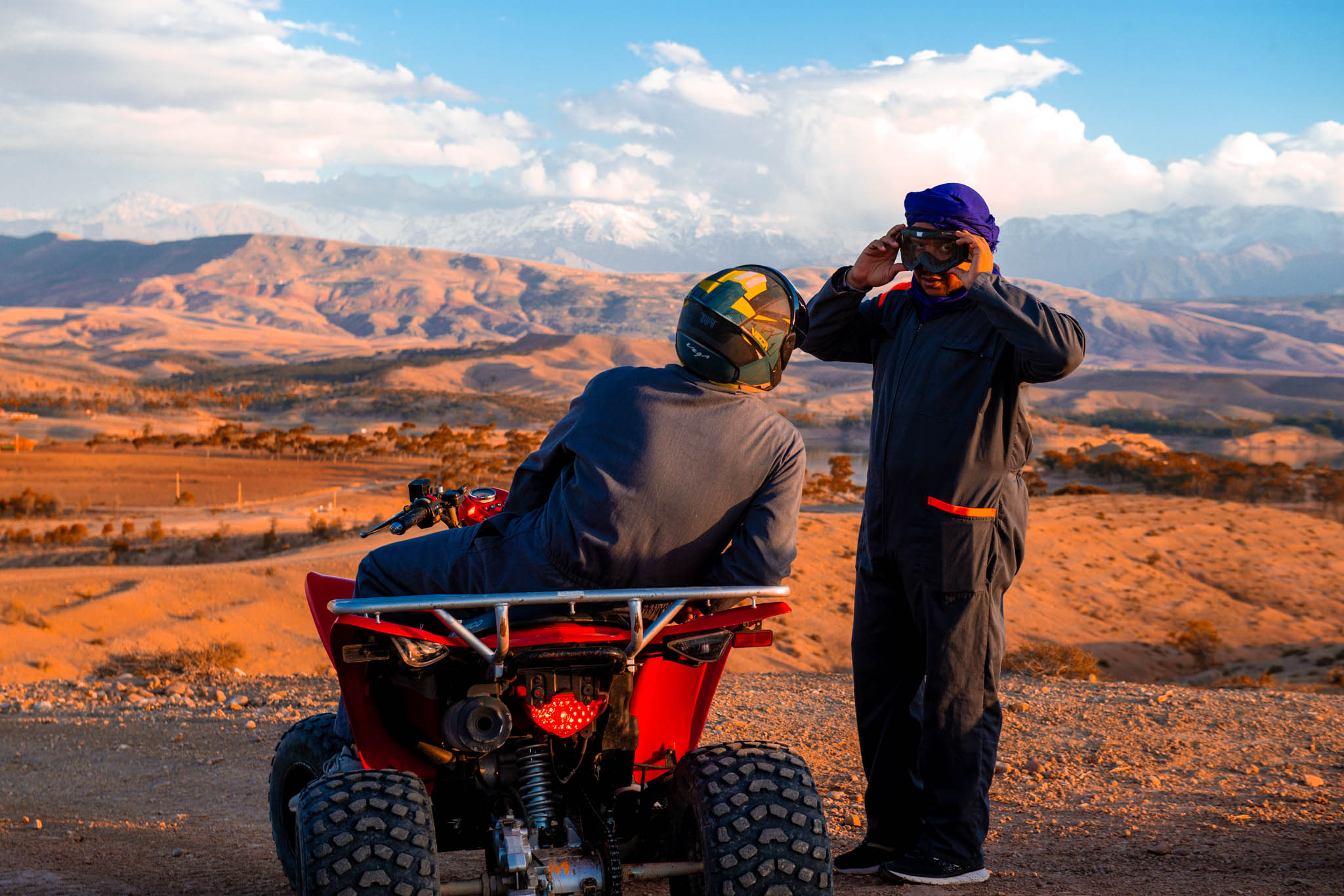 Balade en Quad dune Heure au Lac Atlas 5